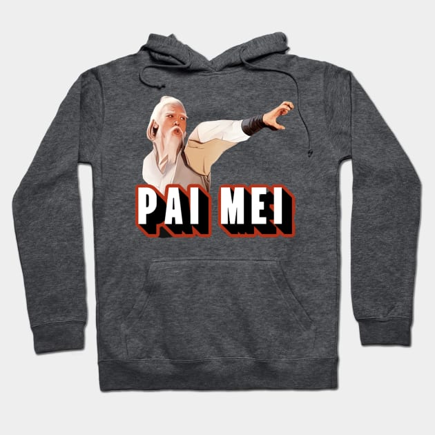 Pai Mei Punch Hoodie by t-shirts for people who wear t-shirts